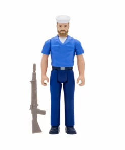 Super7 Movies & TV G.I. Joe ReAction Figures Wave 2 - Blueshirt Beard (Pink)