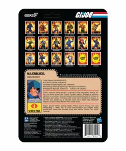 Super7 G.I. Joe ReAction Figures Wave 2 - Major Bludd Movies & TV