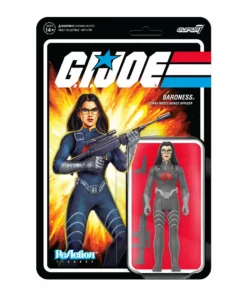 Super7 G.I. Joe ReAction Figures Wave 3 - Baroness (Cartoon V2) Movies & TV
