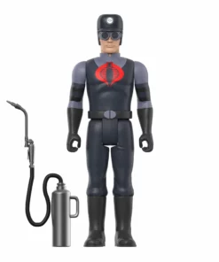 Super7 Movies & TV G.I. Joe ReAction Figures Wave 3 - Cobra Snakeling Factory Worker Clean-Shaven (Tan)
