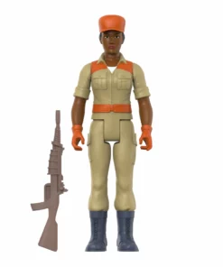 Super7 G.I. Joe ReAction Figures Wave 3 - Female Combat Engineer Bun Hair (Brown)