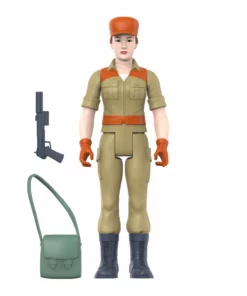 Super7 G.I. Joe ReAction Figures Wave 3 - Female Combat Engineer Bun Hair (Pink) Movies & TV