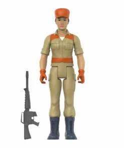 Super7 Movies & TV G.I. Joe ReAction Figures Wave 3 - Female Combat Engineer Bun Hair (Tan)