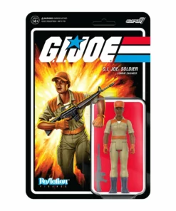Super7 G.I. Joe ReAction Figures Wave 3 - Female Combat Engineer Short Hair (Brown)