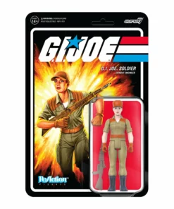 Super7 G.I. Joe ReAction Figures Wave 3 - Female Combat Engineer Short Hair (Pink) Movies & TV
