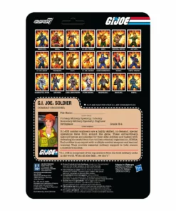 Super7 G.I. Joe ReAction Figures Wave 3 - Female Combat Engineer Short Hair (Tan) Movies & TV