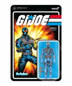 Super7 G.I. Joe ReAction Figures Wave 3 - Firefly (Comic Colors) Movies & TV
