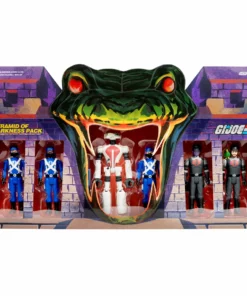 Super7 G.I. Joe ReAction Figures Wave 4b - Snakelings Box Set [SDCC 2022] Movies & TV