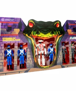 Super7 G.I. Joe ReAction Figures Wave 4b - Snakelings Box Set [SDCC 2022] Movies & TV
