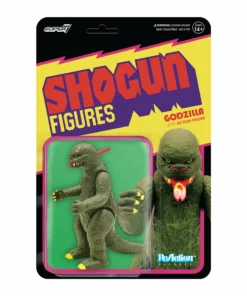 Super7 Godzilla ReAction Figure - Shogun (Dark Green)