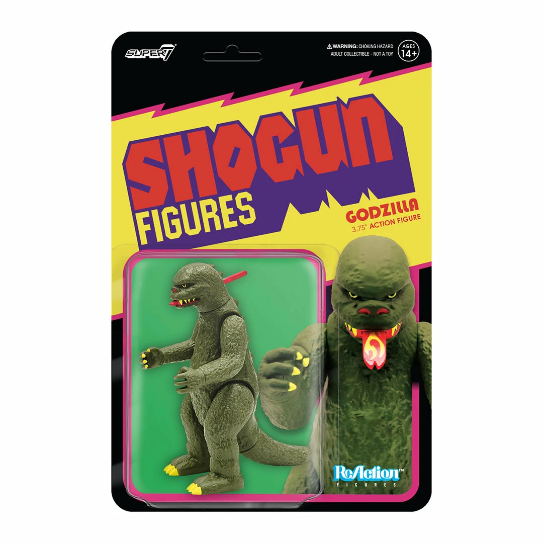 Super7 Godzilla ReAction Figure - Shogun (Dark Green) 3 Super7 Godzilla ReAction Figure - Shogun (Dark Green)