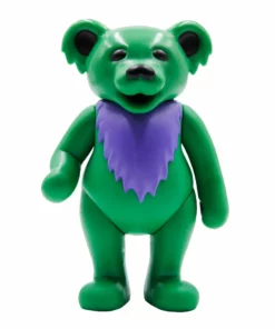 Super7 Grateful Dead Reaction Figure - Dancing Bear (Leafy Green) Music