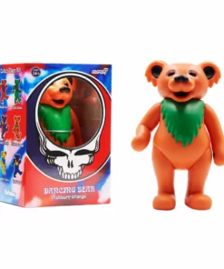 Super7 Music Grateful Dead Reaction Figure - Dancing Bear (Ashbury Orange) 8 Super7 Music Grateful Dead Reaction Figure - Dancing Bear (Ashbury Orange)