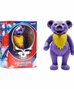 Super7 Grateful Dead Reaction Figure - Dancing Bear (Haight Purple) Music 8 Super7 Grateful Dead Reaction Figure - Dancing Bear (Haight Purple) Music