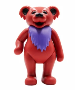 Super7 Grateful Dead Reaction Figure - Dancing Bear (Stealie Red) Music