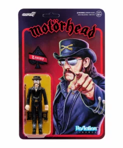 Super7 Music Motorhead ReAction Figure - Lemmy (Modern Cowboy)