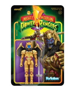 Super7 Mighty Morphin Power Rangers ReAction Figure Wave 2 - Goldar Movies & TV