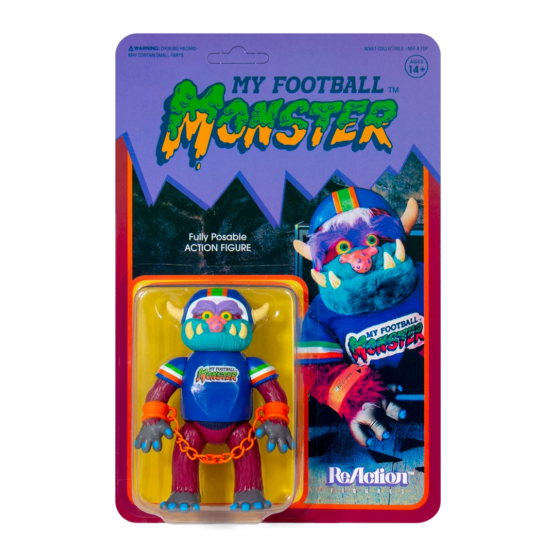 Super7 My Pet Monster ReAction Figure - Football Monster Movies & TV 3 Super7 My Pet Monster ReAction Figure - Football Monster Movies & TV