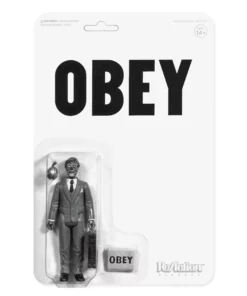 Super7 They Live ReAction Figure - Male Ghoul (Black & White) Movies & TV