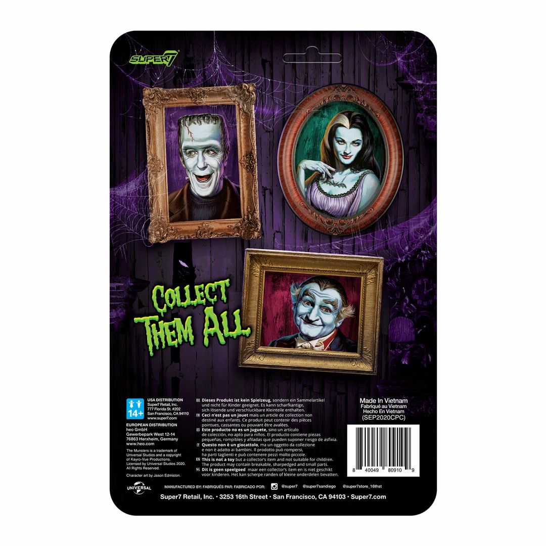 Super7 Monsters Munsters ReAction Figures Wave 1 - Lily 5 Super7 Monsters Munsters ReAction Figures Wave 1 - Lily