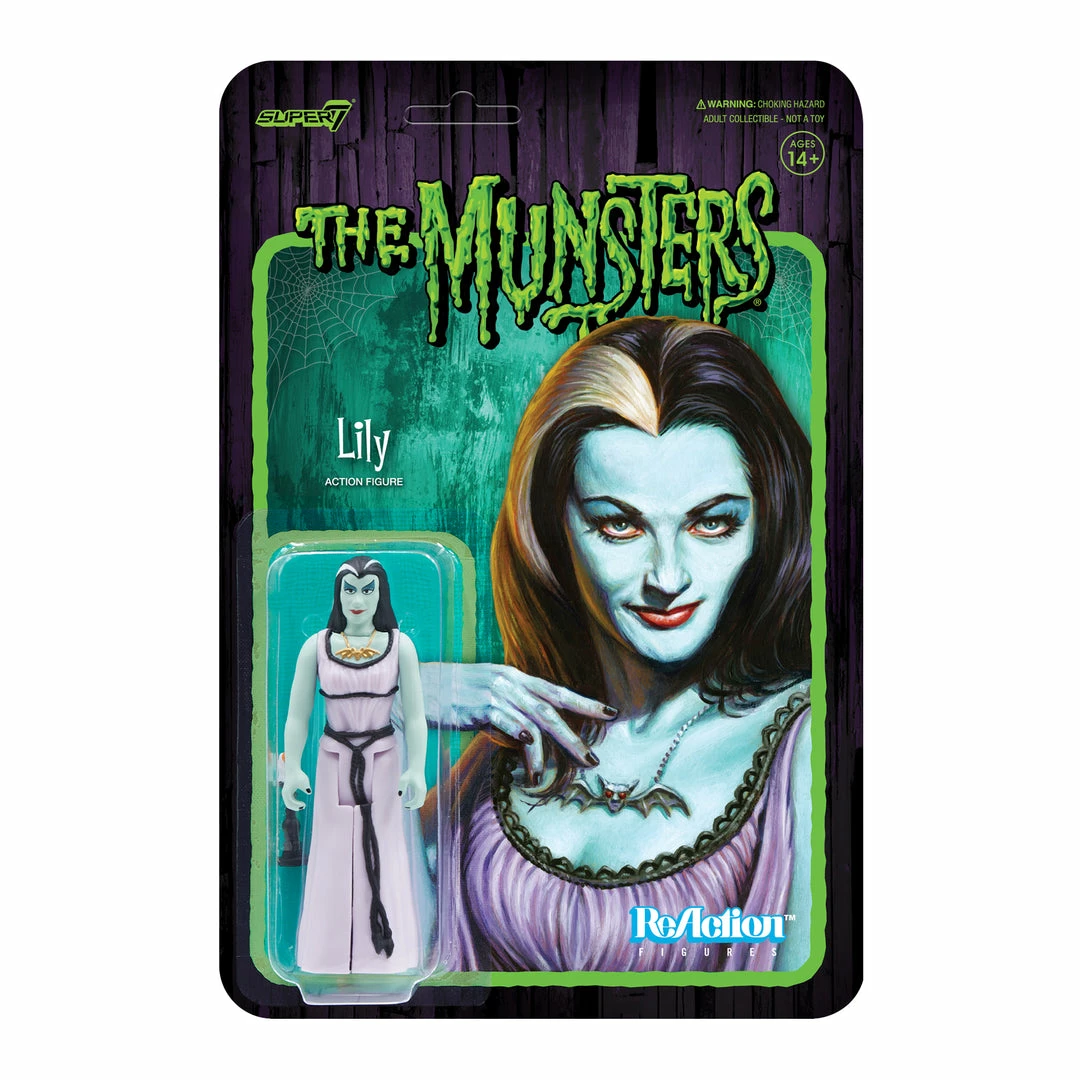 Super7 Monsters Munsters ReAction Figures Wave 1 - Lily 3 Super7 Monsters Munsters ReAction Figures Wave 1 - Lily