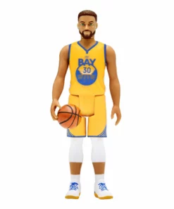 Super7 NBA Supersports Figure Wave 3 - Steph Curry (Warriors) [Yellow Statement]