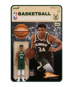 Super7 NBA Supersports Figure - Giannis Antetokounmpo (Bucks)