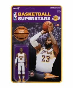 Super7 NBA Supersports Figure - LeBron James Alternate Jersey (Lakers)