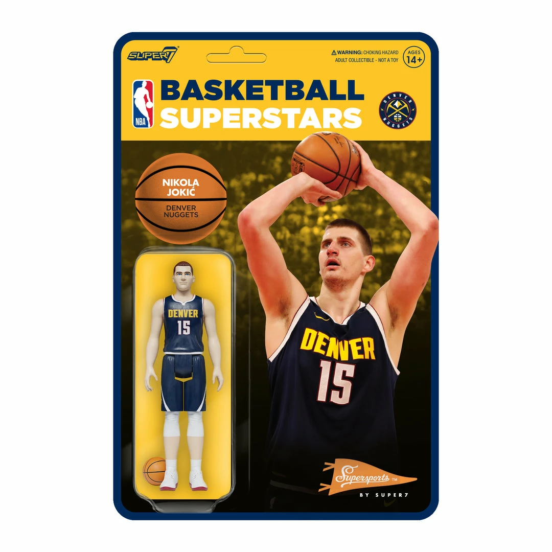 Super7 NBA Supersports Figure Wave 4 - Nikola Jokic (Nuggets) 3 Super7 NBA Supersports Figure Wave 4 - Nikola Jokic (Nuggets)