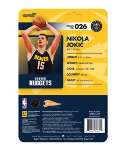 Super7 NBA Supersports Figure Wave 4 - Nikola Jokic (Nuggets) 7 Super7 NBA Supersports Figure Wave 4 - Nikola Jokic (Nuggets)