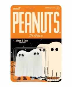Super7 Peanuts ReAction Figure Wave 4 - Linus & Lucy Ghost