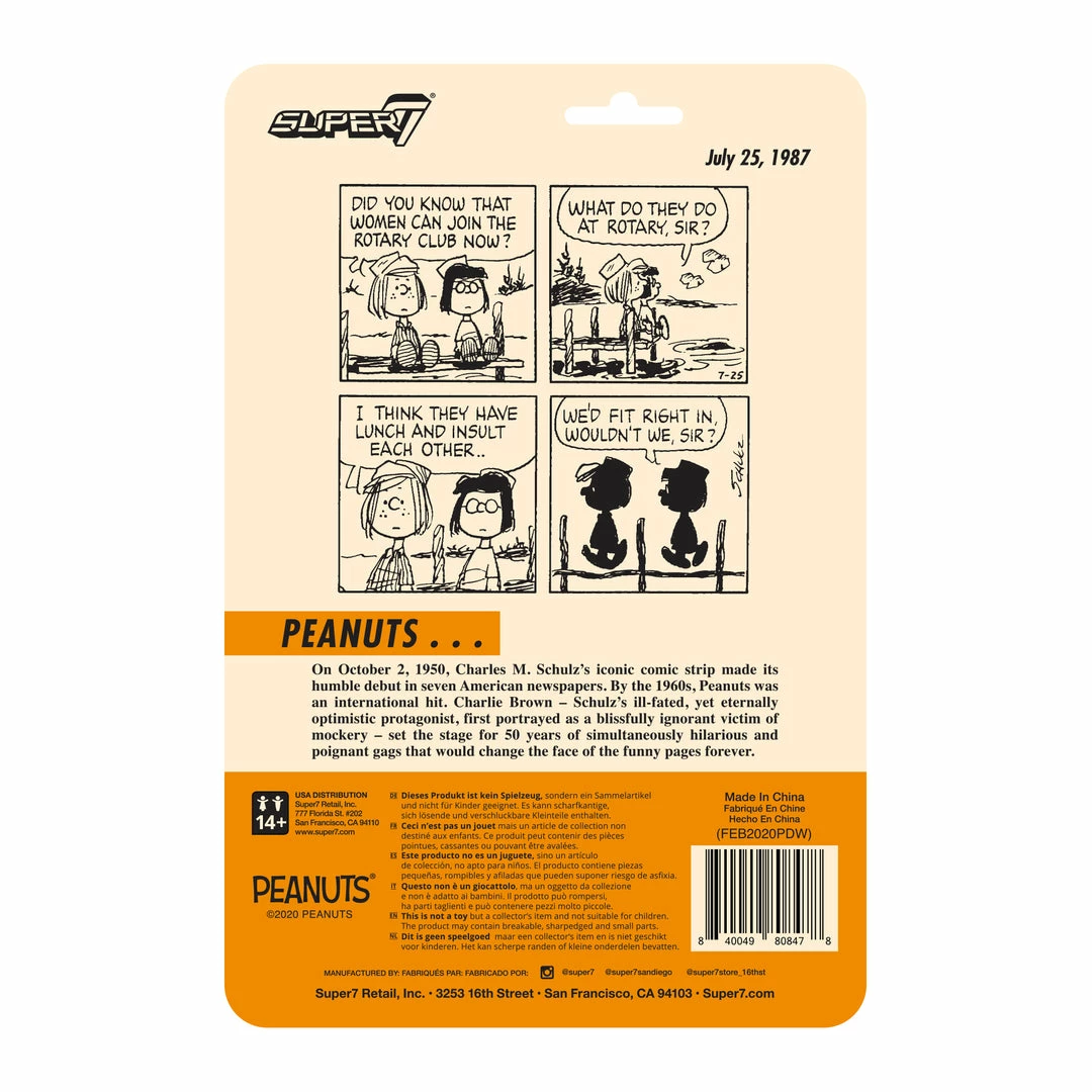 Super7 Peanuts ReAction Wave 3 - Camp Marcie 5 Super7 Peanuts ReAction Wave 3 - Camp Marcie