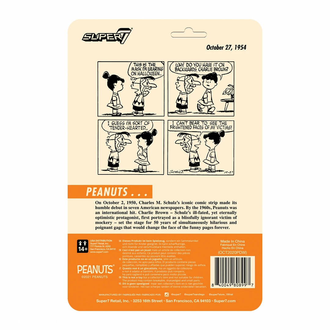 Super7 Peanuts ReAction Figure Wave 4 - Masked Charlie Brown 5 Super7 Peanuts ReAction Figure Wave 4 - Masked Charlie Brown