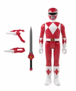 Super7 Mighty Morphin Power Rangers Reaction Figure Wave 1 - Red Ranger