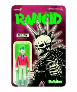 Super7 Music Rancid ReAction Figure - Skeletim (Glow)