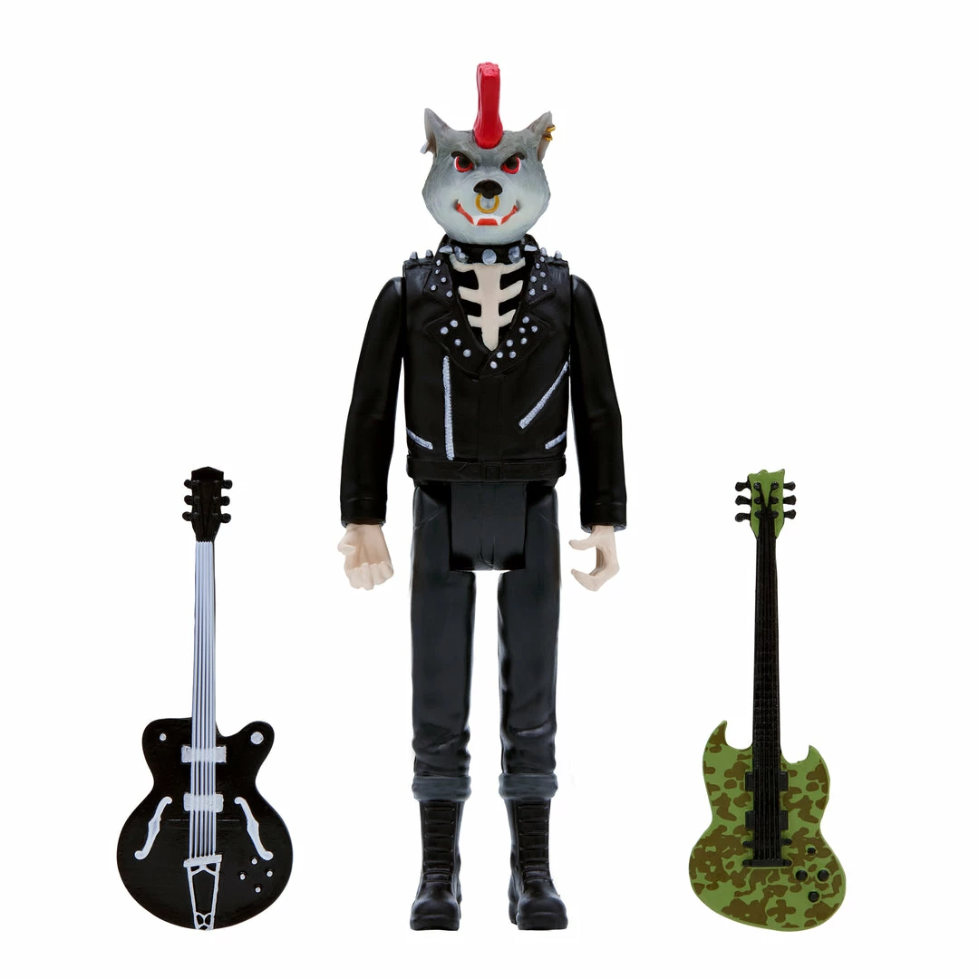 Super7 Rancid ReAction Figure Wave 3 -Skeletim (Wolf Head) 4 Super7 Rancid ReAction Figure Wave 3 -Skeletim (Wolf Head)