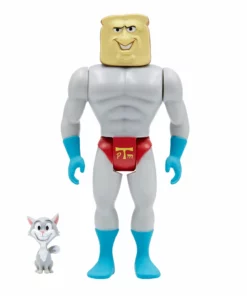 Super7 Ren & Stimpy ReAction Figure Wave 1 - Powdered Toast Man Movies & TV