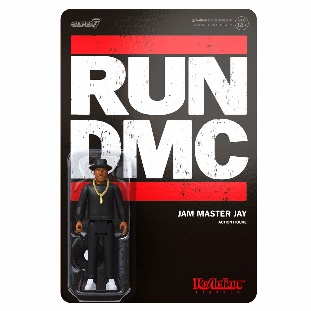 Super7 RUN DMC ReAction Figures - Jam Master Jay 3 Super7 RUN DMC ReAction Figures - Jam Master Jay