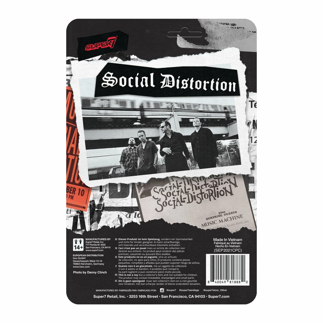 Super7 Social Distortion ReAction Figure - Skelly 5 Super7 Social Distortion ReAction Figure - Skelly