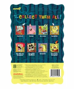 Super7 Animation SpongeBob SquarePants ReAction Wave 2 - Kah-Rah-Tay SpongeBob