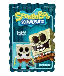 Super7 SpongeBob SquarePants ReAction Wave 2 - SpongeBob SkullPants Animation