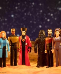 Super7 Star Trek: The Next Generation Wave 2 6 Figure Set Movies & TV