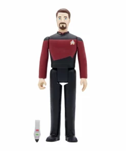 Super7 Star Trek: The Next Generation ReAction Figure Wave 2 - Commander Riker