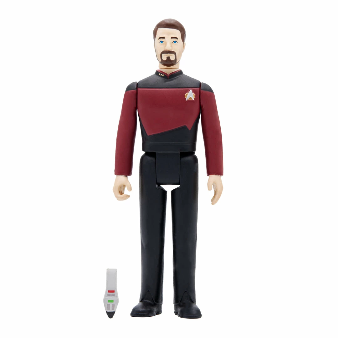 Super7 Star Trek: The Next Generation ReAction Figure Wave 2 - Commander Riker 4 Super7 Star Trek: The Next Generation ReAction Figure Wave 2 - Commander Riker