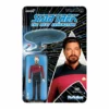 Super7 Star Trek: The Next Generation ReAction Figure Wave 2 - Commander Riker