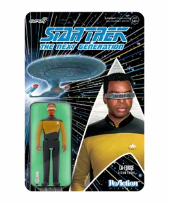 Super7 Star Trek: The Next Generation ReAction Figure Wave 2 - Lt. Commander La Forge