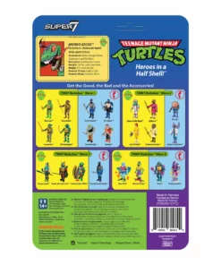 Super7 Teenage Mutant Ninja Turtles ReAction Figure Wave 4 - Mondo Gecko 9 Super7 Teenage Mutant Ninja Turtles ReAction Figure Wave 4 - Mondo Gecko