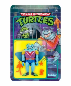 Super7 Animation Teenage Mutant Ninja Turtles ReAction Figure Wave 4 - Ray Fillet