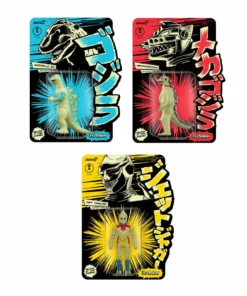 Super7 Toho ReAction Wave 1 Glow (SDCC) Monsters