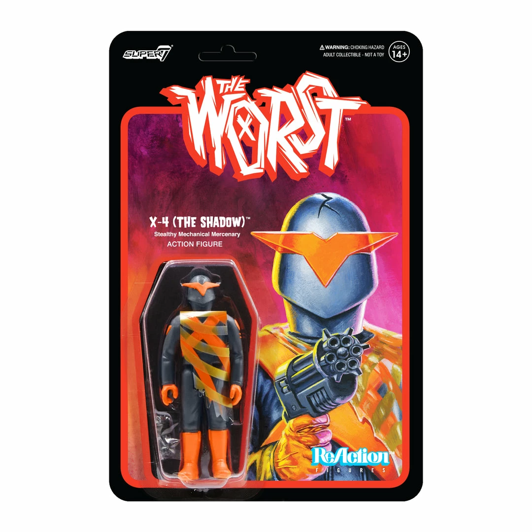 Super7 The Worst ReAction Figures Wave 3 - X-Series (Full Set) 9 Super7 The Worst ReAction Figures Wave 3 - X-Series (Full Set)